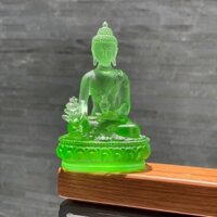 Phật DƯỢC SƯ LƯU LY. 15cm- trưng bày