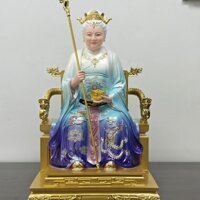Phật mẹ già Ly Chân Thân Tượng Thánh Mẫu Lê Sơn Bà nội Vô Cực dùng đồ trang trí công nghệ Phong thủy thờ tượng