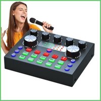 Phát Trực Tiếp Card Âm Thanh V8 Phát Trực Tuyến Trộn Card Âm Thanh 7 Chế Độ Phát Trực Tiếp Karaoke Card Âm Thanh Trộn Âm Thanh kasmy