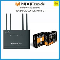 Phát WiFi Bằng Sim 4G MIXIE-LTE 4G Tốc Độ 300 Mbps- Chính Hãng dùng cho lắp camera, Phụ Kiện