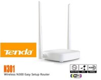 Phát Wireless Tenda N301 300Mbps 2 anten chính hãng