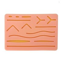 Phẫu thuật Suture Bộ tập thể dục Bộ dụng cụ phẫu thuật Silicone Bộ mô-đun huấn luyện khâu da Mô hình y tế Dụng cụ phẫu thuật cho sinh viên da liễu