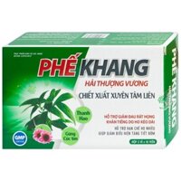 Phế Khang Hải Thượng Vương hỗ trợ giảm đau rát họng, khản tiếng do ho kéo dài (3 vỉ x 10 viên)