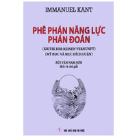 Phê Phán Năng Lực Phán Đoán Mỹ Học Và Mục Đích LuậnTái Bản 2020