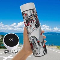 [Phell] Conan Kidd Hàng Hóa Cốc Giữ Nhiệt Thông Minh Dung Tích Lớn Thép Không Gỉ Di Động Đo Nhiệt Độ Giá Trị Cao Hiển Thị Cốc Nước Nữ St