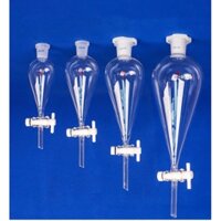 Phễu chiết tinh dầu phễu lắng gạn quả lê các cỡ 60ml - 1000ml