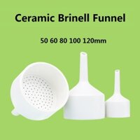 Phễu gốm Buchner Phễu lọc chân không xốp Phễu hóa học Phễu gốm Bộ lọc dung môi