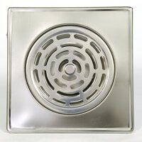 Phễu  hố ga thoát sàn Inox  - Sanji 20 x 20cm - Phi 60