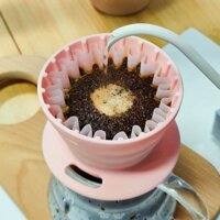 Phễu lọc cà phê nhỏ giọt dùng dã ngoại, cắm trại chất liệu Silicon gấp gọn, tiện lợi sử dụng