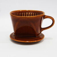 Phễu lọc pha cà phê Blagu Dripper 102 Ceramic bằng gốm sứ - màu nâu (2-4 ly)