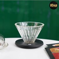 Phễu lọc thủy tinh V60 Timemore Crystal Eye Size 01