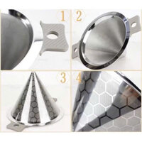 Phễu Lọc Trà Inox 304