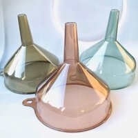 Phễu Nhựa Lớn Miệng Rộng Dụng Cụ Đường Kính Nhà Bếp Trong Suốt Dày Đóng Gói Rượu Rò Rỉ Chất Lỏng Hộ Gia Đình Hình nón Phễu