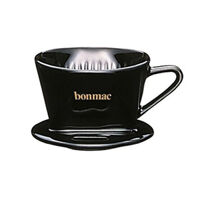 Phễu pha cà phê Bonmac Ceramic Dripper (1-2 cups) CD-1B (Black)
