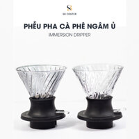Phễu Pha Cà Phê V60 Ngâm Ủ, Công Tắc Gạt, Vân Xoáy | Immersion Dripper