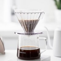 Phễu pha lọc cà phê V60 Cafede Kona nhựa PCTG - Size 01