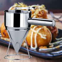 Phễu Rót Bột, Sốt - Inox Cao Cấp Bánh Bạch Tuộc Takoyaki, Bánh Kẹp... (Pancake Batter Dispenser)