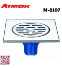 Phễu Thoát Nước Sàn ATMOR M-8107 15x15cm
