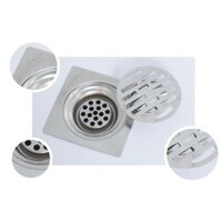 [PHỄU THOÁT SÀN CHỐNG HÔI] PHỂU THOÁT SÀN NƯỚC INOX 304 INOX DÀY THOÁT NƯỚC NHANH NGĂN MÙI 60/90/114