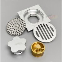 Phễu thoát sàn chống mùi & nắp ngăn trào ngược ZT508-Pro