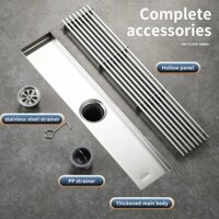 Phễu thoát sàn ngăn mùi hôi côn trùng dài 10x 60 cm, ga thoát sàn cao cấp