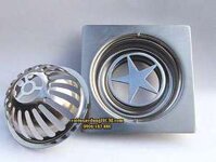 Phễu thoát sàn nước sân thượng có cầu chắn rác D114