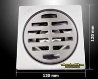 Phễu thu nước sàn chống hôi Kelas 12x12cm ống thoát 60