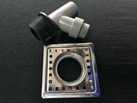 Phễu thu nước sàn dùng cho máy giặt máy lạnh iKenta P1010-MG