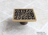 Phễu thu sàn bằng đồng Kanly GCP01