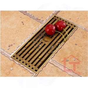 Phễu thu sàn nước bằng đồng MÃ CNS- GC-P83