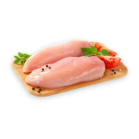 Phi lê ức gà không da 600g (1 khay)