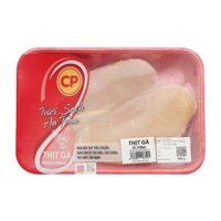 Phi lê ức gà không da CP khay 500g (1 Khay)