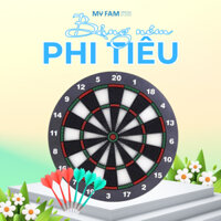 [PHI TIÊU CAO SU AN TOÀN] Bảng phóng phi tiêu nhựa an toàn, cao cấp kèm 6 mũi tên giải trí sau giờ học, giờ làm việc