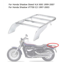 Phía Sau Giá Để Hành Lý Solo Ghế Tàu Sân Bay Giá Đỡ Bảng Điều Khiển Hỗ Trợ Cho Bóng Steed VLX 600 1999-2007 Bóng VT750 C2 1997-2003