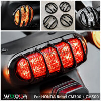 Phía Sau Phía Trước Bật Tín Hiệu Bảo Vệ Đèn Báo Bảo Vệ Bao Phanh Đuôi Đèn Cho Xe Honda 2020-2023 Rebel CMX 250 300 500 1100