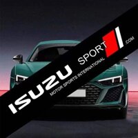 Phía Trước Xe Phía Sau Kính Chắn Gió Miếng Dán Cho Isuzu Panther Elf Traga Dmax Mux Trooper MU7 TFR Crosswind Panther Sportivo Cá Tính Bóng Nắng Miếng Dán Đề Can