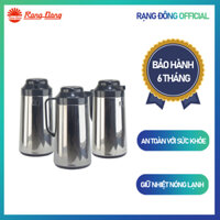 Phích cà phê 1 Lít RD 1040 ST2 Chính hãng Rạng Đông Khả năng giữ nhiệt lâu Ruột thủy tinh chất lượng cao Thiết kế Inox tinh tế sang trọng