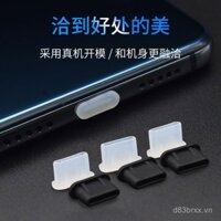 Phích cắm bụi điện thoại silicon type c cho Huawei Xiaomi vivo Honor P50 cắm điện mate50