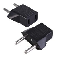 Phích Cắm Điện Chuyển Chân Dẹt Thành Chân Tròn