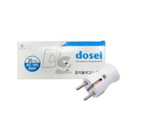 Phích Cắm Điện Thẳng Đứng Hàn Quốc Dosel DP2105 (Hộp 20 Cái)