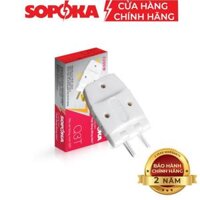 Phích cắm điện thông minh 1 chia 3 EKIT, SOPOKA , phích 3 chạc , 5 chạc dẹt đa chức năng - 3 chạc SOPOKA