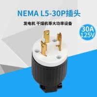 Phích Cắm Điện Tiêu Chuẩn Mỹ lk6331 nema l5-30p 30a 125v