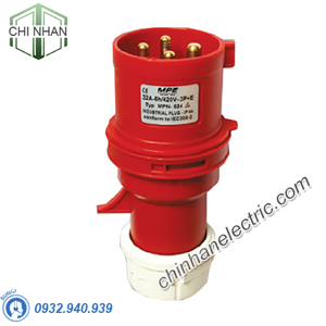 Phích cắm loại di động có kẹp giữ dây MPE MPN-024