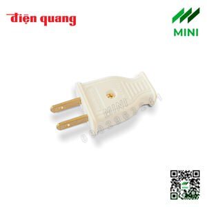 Phích cắm điện chân dẹt Điện Quang PC 1A-02