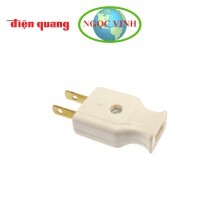 Phích cắm điện chân dẹt Điện Quang PC 1A-02