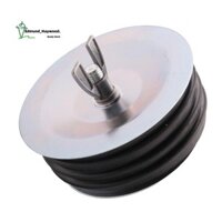 Phích cắm thử nghiệm cơ khí bằng thép 4Inch, Nắp làm sạch cống chắc chắn với vít mạ kẽm và đai ốc cánh phù hợp cho hầu hết các bể bơi bồn rửa ống
