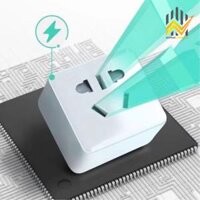 Phích cắm TUYA SmartWifi 3 chân dẹt chuyển đổi đa năng 10A/16A 2.4GHz