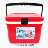 Phích đá thùng đá vuông giữ nhiệt 13 Lít, 16 Lít Việt Nhật. Thùng cao cấp 3 lớp giữ nhiệt đến 12 giờ