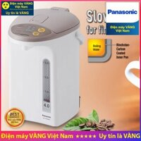 Phích điện tử Panasonic NC-EG4000CSY 4 lít, 700W lòng bình phủ lớp Carbon Bichotan chống dính giúp nước lọc sạch hơn