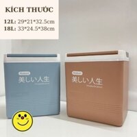 Phích đựng đá vuông giữ nhệt 12L, 18 L Hokori